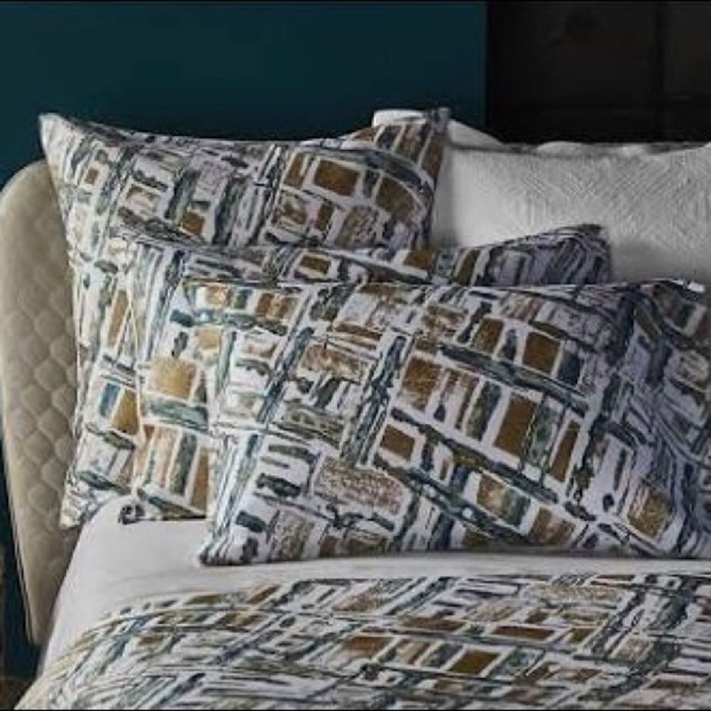 Malachite- King Pillow cases- 1 pair